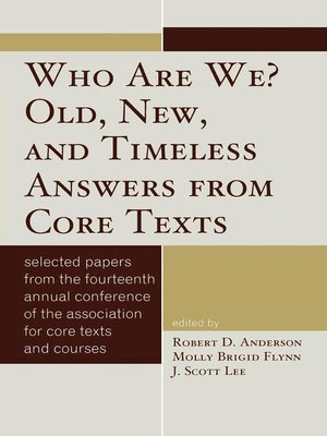 cover image of Who Are We? Old, New, and Timeless Answers from Core Texts